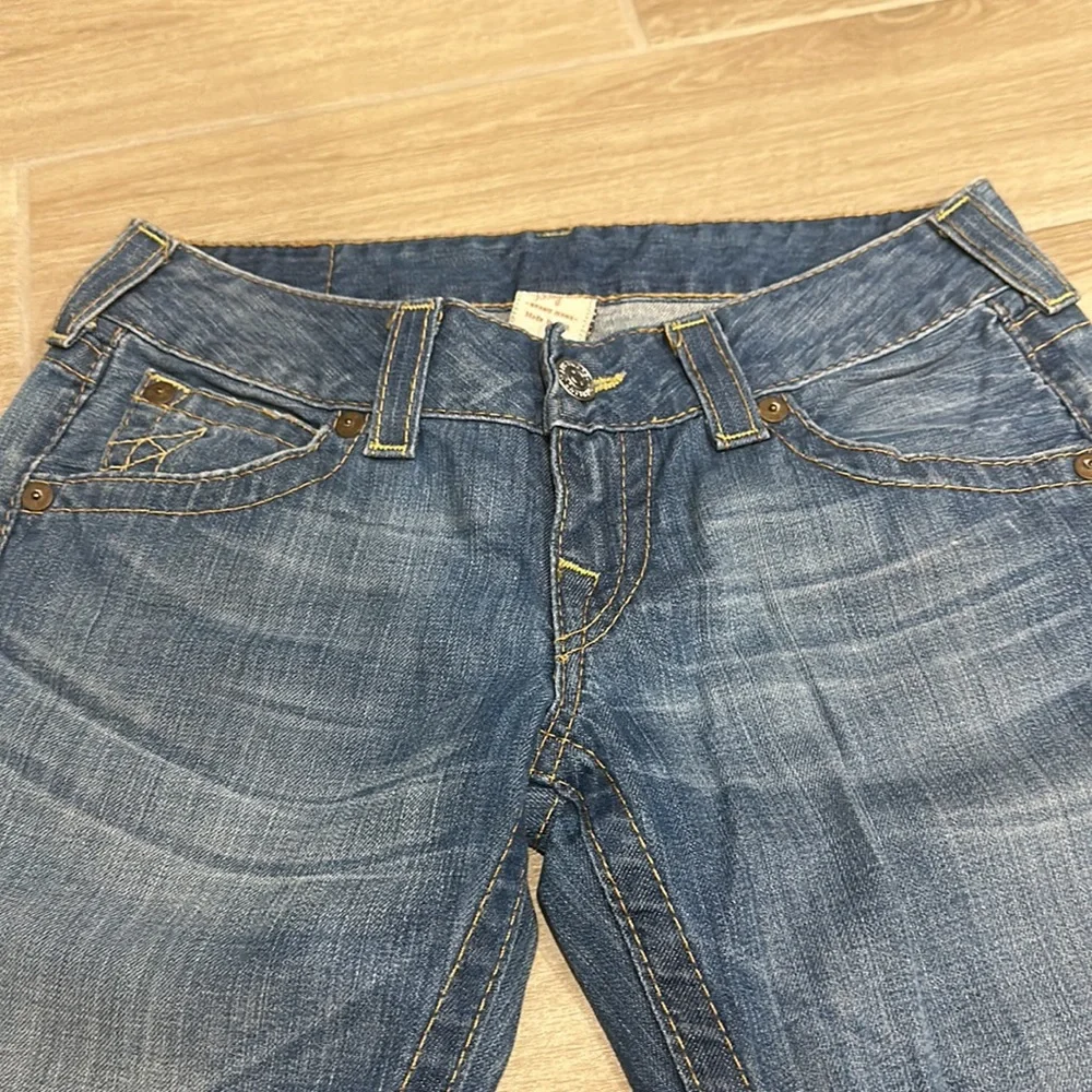 True Religion jeans shorts size 27 super cute style Johnny - Picture 3 of 8
